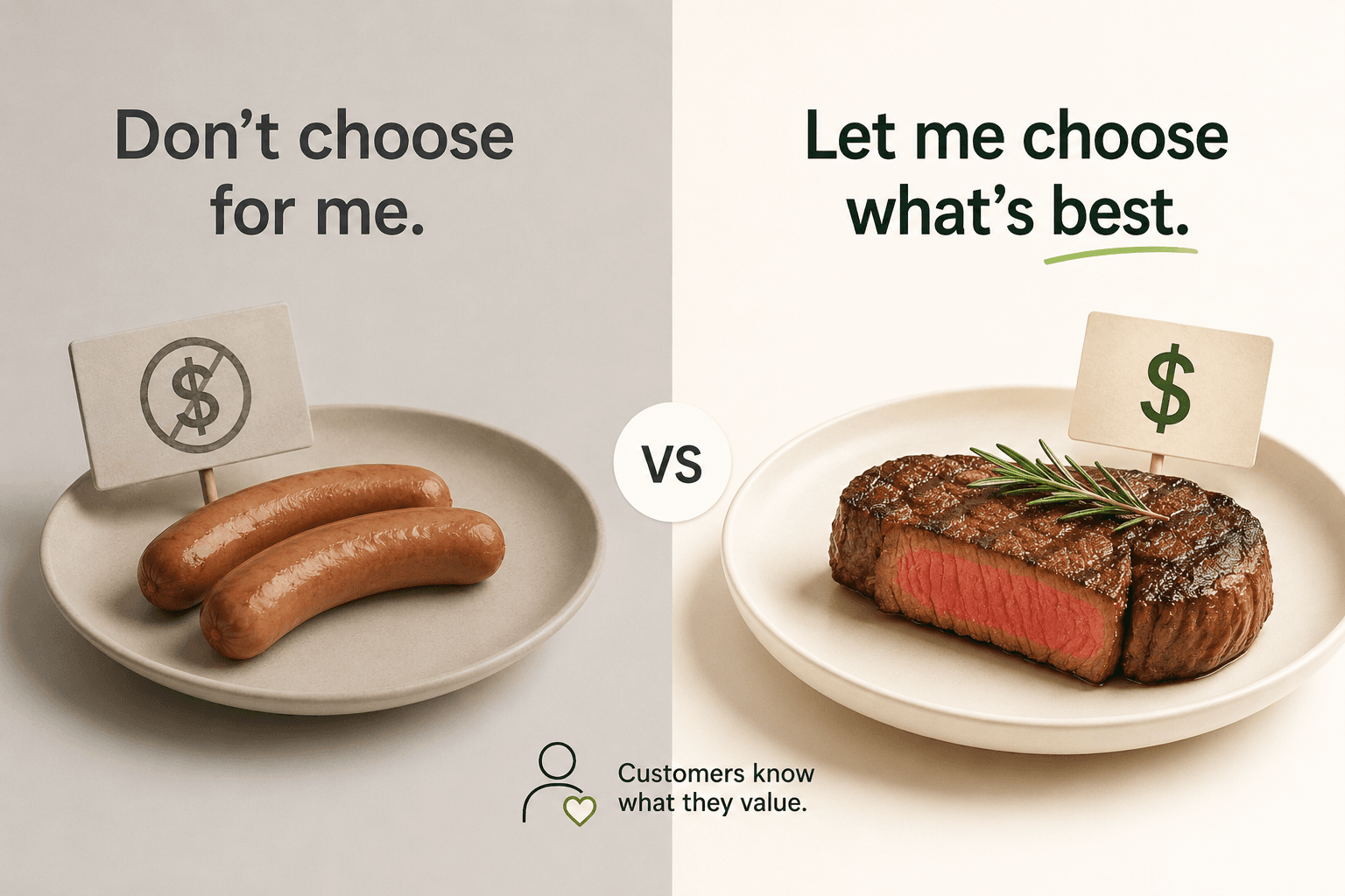 Stop Saving Your Customer's Money Without Asking